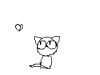 chaton qui pete les plombs