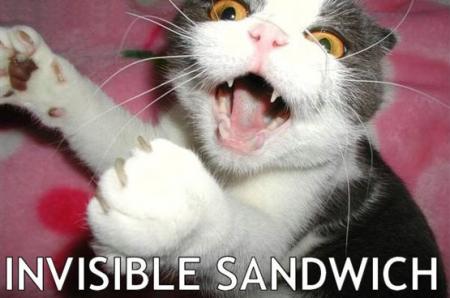 le sandwich invisible